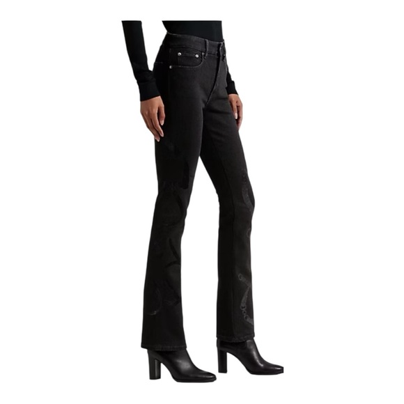 🔥Ralph Lauren High-Rise Bootcut Jeans – Size 6 (28W) New - Picture 5 of 10